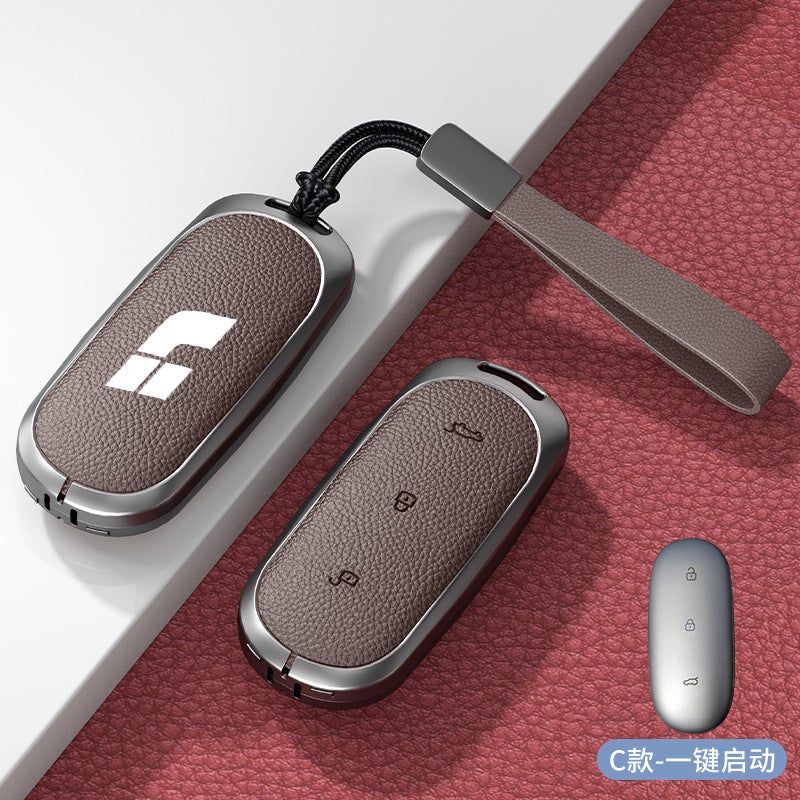 Ideal One Key Case Special 2021 Ideal One Car Supplies All-Inclusive Metal Case Buckle High-End Men And Women - Image 5